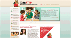 Desktop Screenshot of nutristep.ca